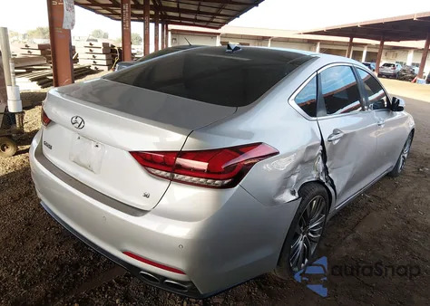 2015 Hyundai Genesis 5.0 z USA, uszkodzony, nr VIN KMHGN4JF7FU032709